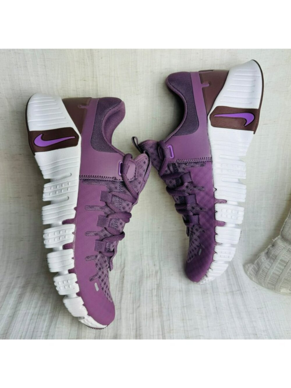 ✨J4 - 7 WOMENS NIKE FREE METCON 5 VIOLET DUST DV3950 500